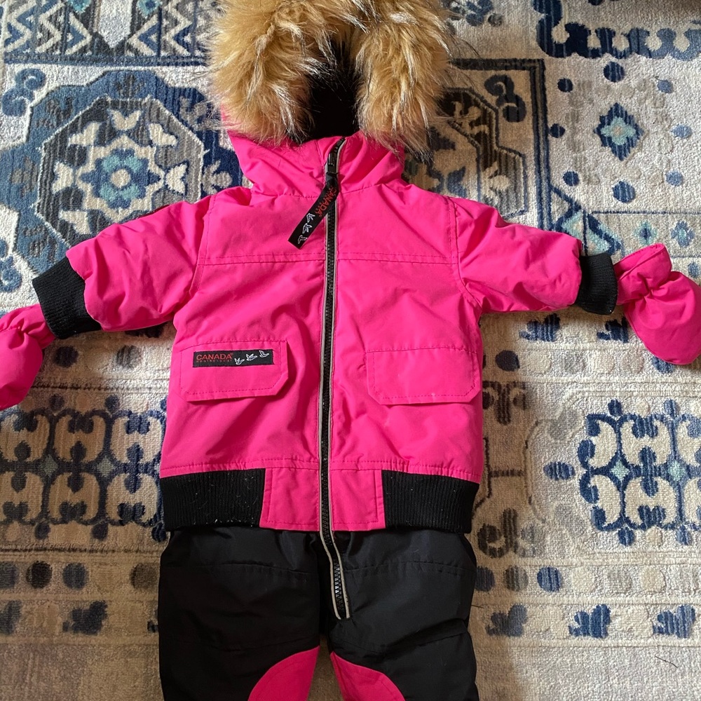 Canada Weather Gear snowsuit 3-6 months